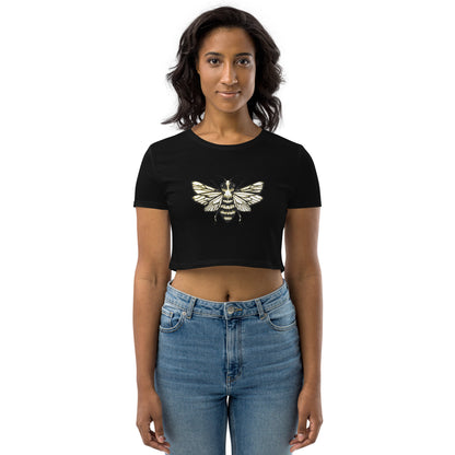 Organic bee Crop Top