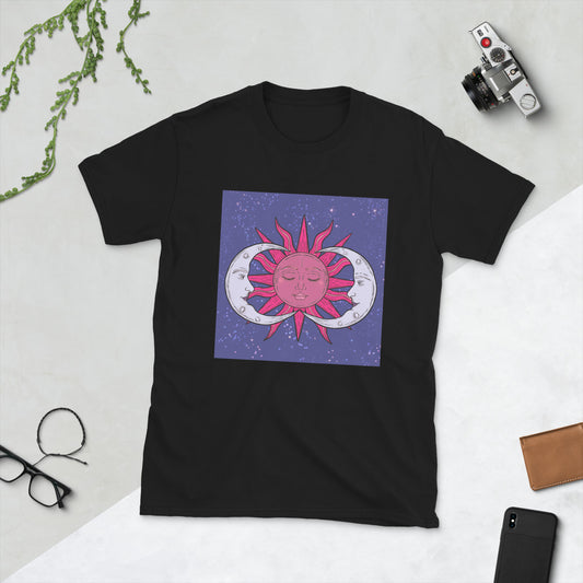 Sun and moon Short-Sleeve Unisex T-Shirt