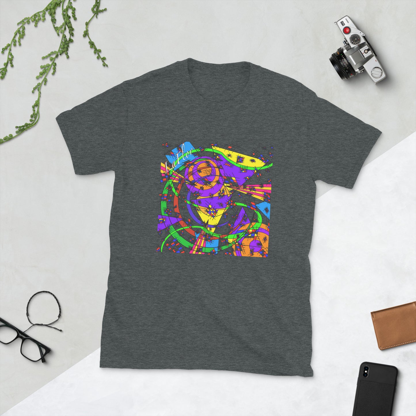 Psychedelic Short-Sleeve Unisex T-Shirt