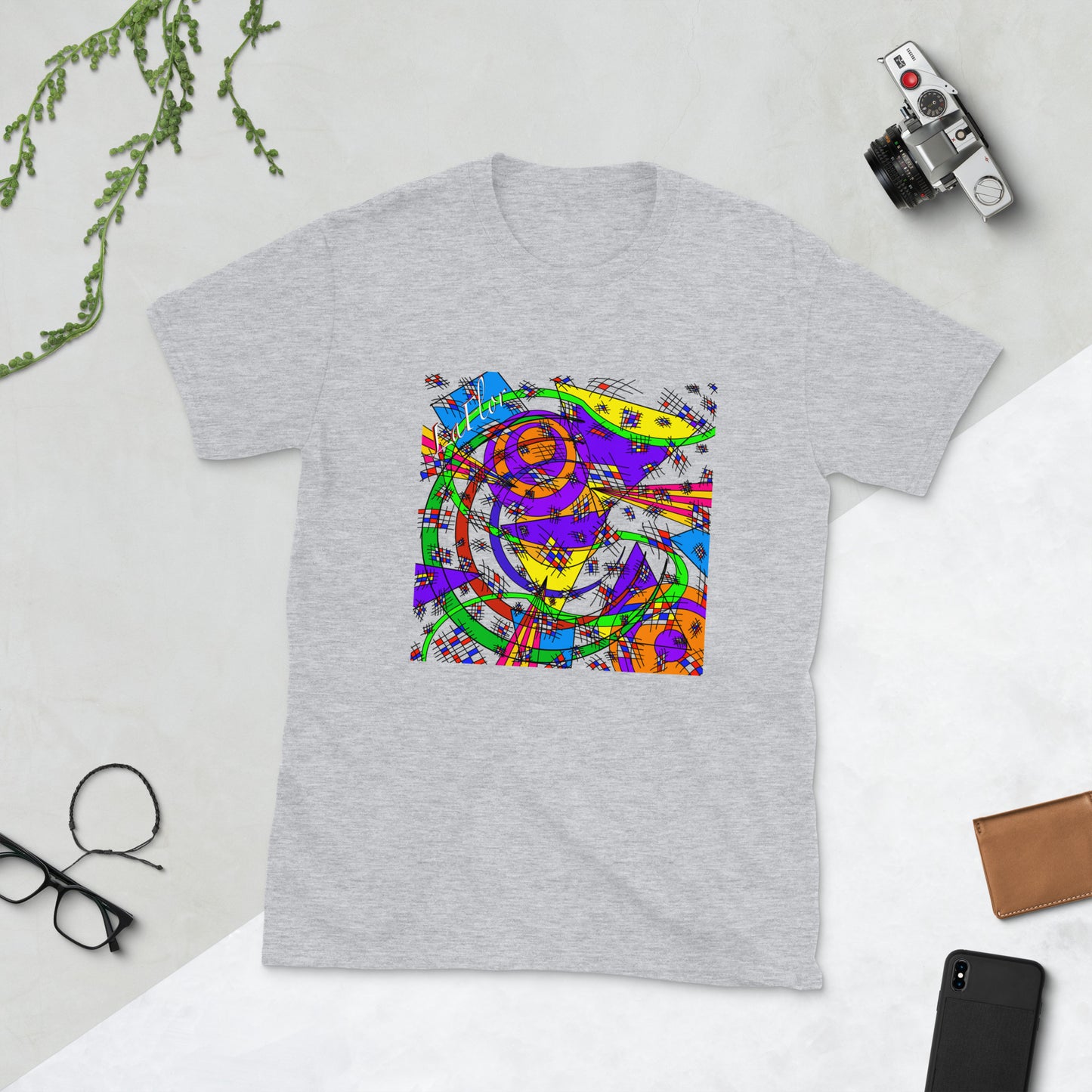 Psychedelic Short-Sleeve Unisex T-Shirt