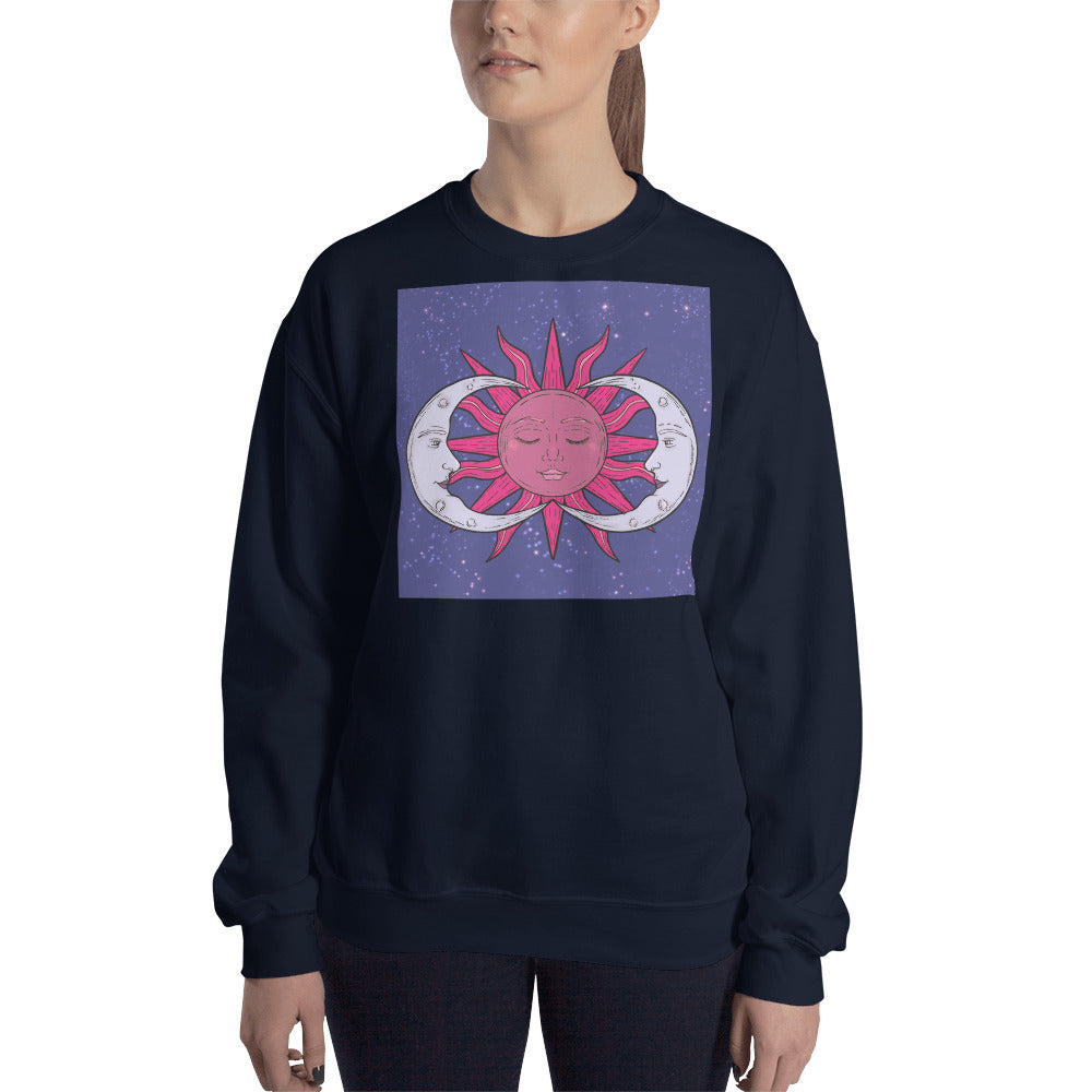 Sun and moon Unisex Sweatshirt