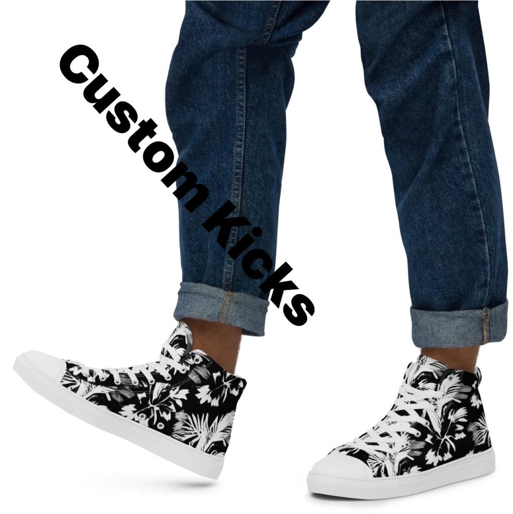 Custom printed shoues