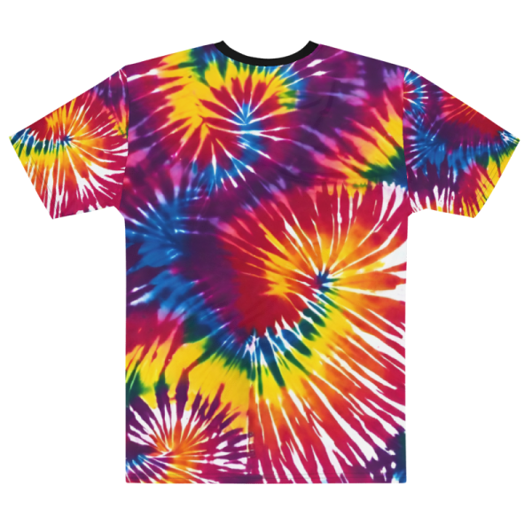 Back of completely printed custom T-Shirt